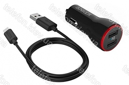 ANKER PowerDrive 2 + Micro USB to USB cable