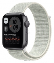
			- Apple Watch SE GPS 44mm Aluminum Case with Nike Sport Loop

					
				
			
		