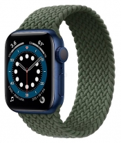 
			- Apple Watch Series 6 GPS 40mm Aluminum Case with Braided Solo Loop

					
				
			
		