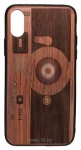 Case Wood  Apple iPhone X (, )
