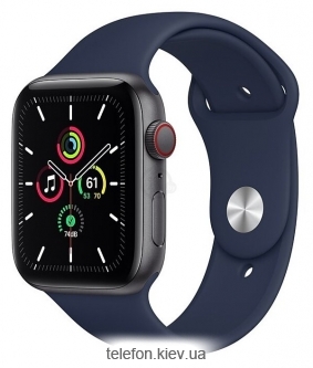 Apple Watch SE GPS + Cellular 44mm Aluminum Case with Sport Band