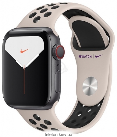 Apple Watch Series 5 40mm GPS + Cellular Aluminum Case with Nike Sport Band