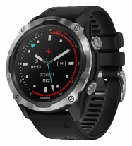 Garmin Descent Mk2 stainless steel with silicone band