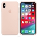 Apple Silicone Case  iPhone XS Max Pink Sand