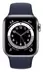 Apple Watch Series 6 GPS + Cellular 40mm Stainless Steel Case with Sport Band