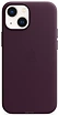 Чехол Apple MagSafe Leather Case для iPhone 13 mini (темная вишня)