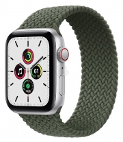 
			- Apple Watch SE GPS + Cellular 44mm Aluminum Case with Braided Solo Loop

					
				
			
		