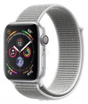 
			Apple Watch Series 4 GPS 40mm Aluminum Case with Sport Loop

					
				
			
		